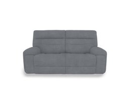 Cinemax Fabric 3 Seater Sofa - Velvet Grey