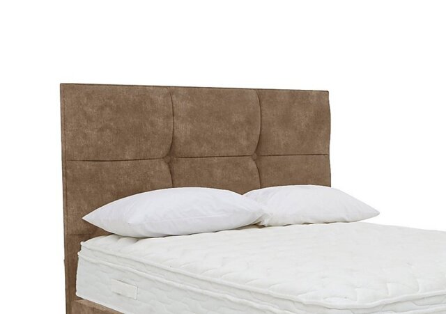 Sleep Story - Rubix Floor Standing Headboard - Super King - Lace Caramel