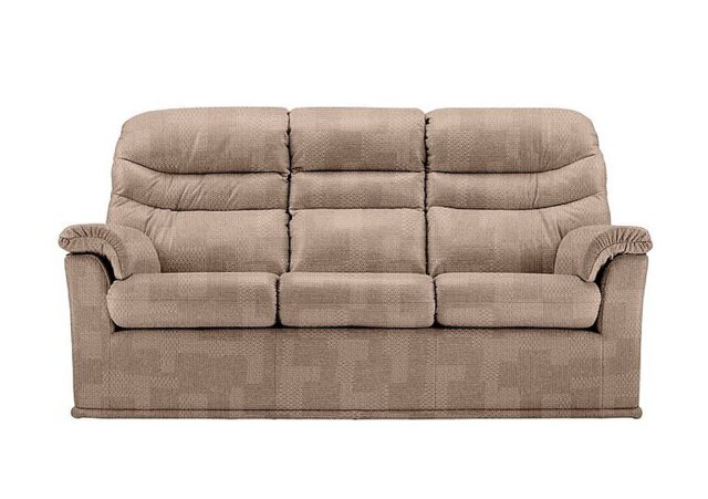 G Plan - Malvern 3 Cushion 3 Seater Fabric Sofa - No Recliner - Faro Sand