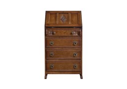 Old Charm Aldeburgh Ladies Bureau - Light Oak
