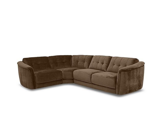 Monarch Small Fabric Left Hand Facing Corner Sofa
