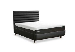 TEMPUR - Arc Disc Bed Frame with Vectra Headboard - Super King - Black & Gold