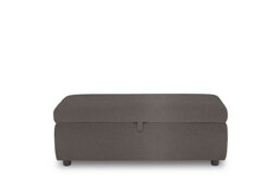 Tyrell 120cm Fabric Blanket Box - Dark Grey