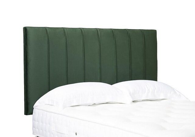 Artisan Collection Axel High Strutted Headboard - Super King - Plush Emerald