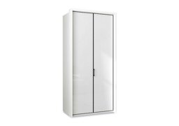 Wiemann - Dallas 107cm 2 Door Hinged Glass Wardrobe