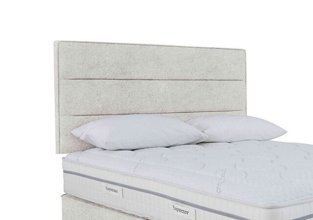 Sleepeezee - Jack Strutted Headboard - King Size - Queens Pebble