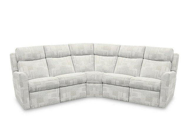 G Plan - Wren Large Fabric Corner Sofa with Power Recliner - Lydia Blush