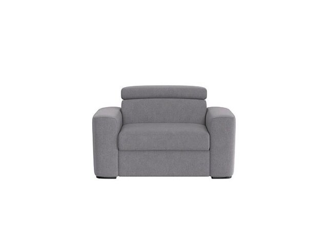 Infinity Large Fabric Armchair - R27 Pewter