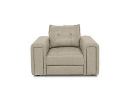 Goliath Leather Chair - Oyster