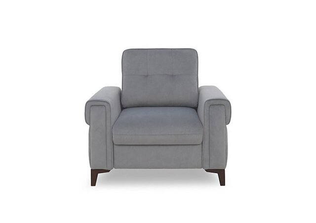 Zoom Fabric Chair Sofa Bed - Velvet Grey