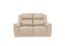 Utah 2 Seater Fabric Power Recliner Sofa