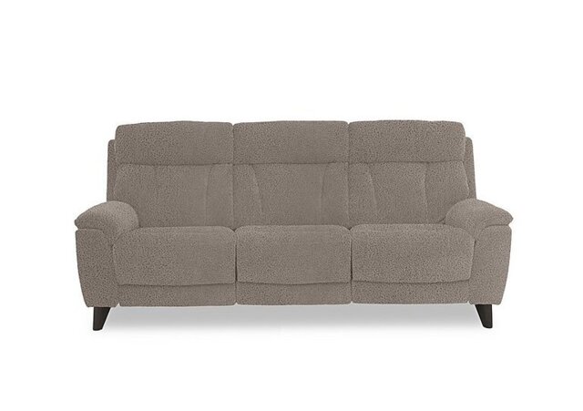 Dreamer Fabric 3 Seater Power Recliner Sofa with Power Headrests - Silver