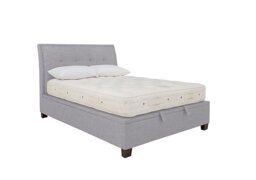 Miles Ottoman Bed Frame - Double - Marbella Grey