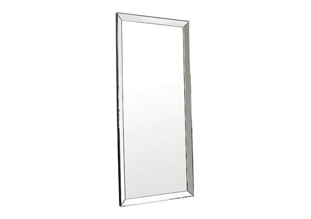 Luna Leaner Mirror - Silver