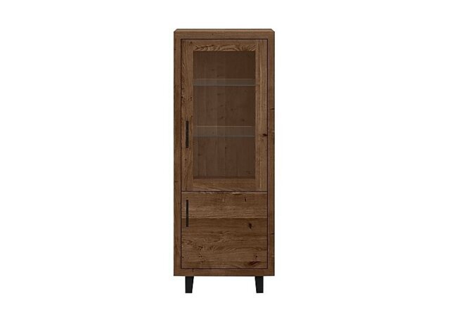 Bodahl - Terra Small Right Hand Facing Display Cabinet - Desert