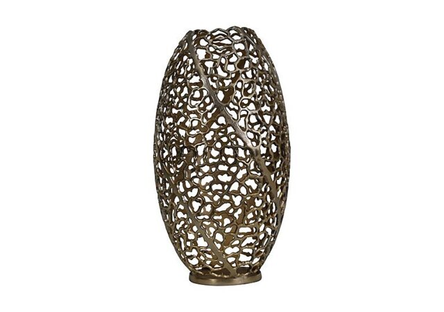 Gold Coral Vase