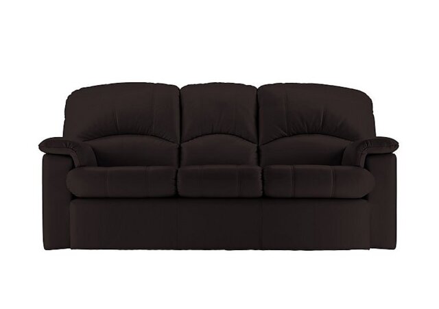 G Plan - Chloe 3 Seater Leather Power Recliner Sofa - Capri Chocolate