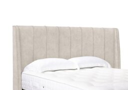 Artisan Collection Akira High Floor Standing Headboard - Super King - Lace Ivory