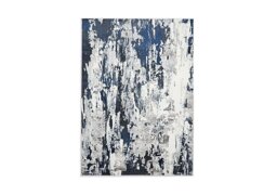Apollo Rug - 120cm-x-170cm - Navy & Grey