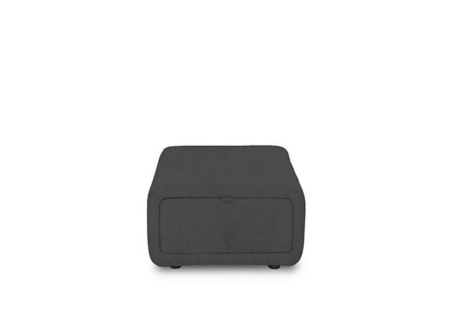 Elphaba Fabric Storage Footstool - Opulence Granite