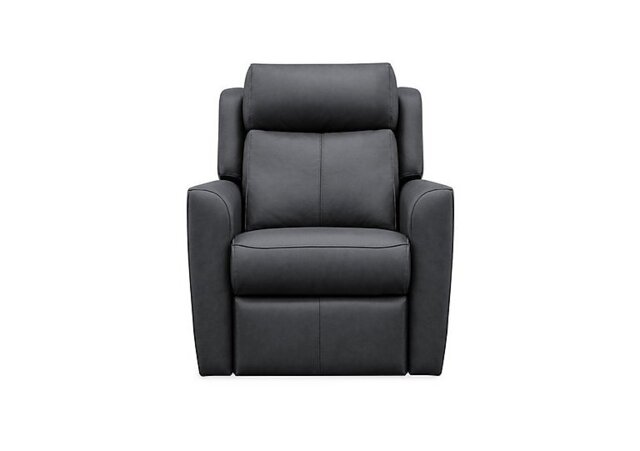 G Plan - Wren Lift and Rise Leather Chair - Cambridge Petrol Blue