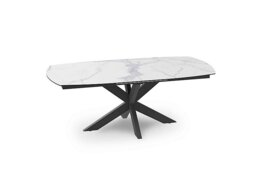 Raul Pop-up Extending Dining Table - 260-cm