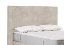 Sealy - Beetham Floor Standing Headboard - Double - Velvet Dove