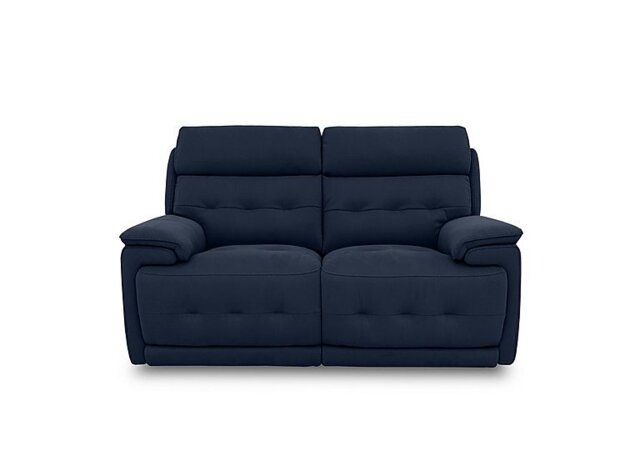 Brescia Fabric 2 Seater Sofa - R330 Steel Blue