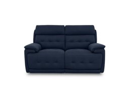 Brescia Fabric 2 Seater Sofa - R330 Steel Blue