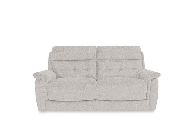 Springer Fabric 3 Seater Power Recliner Sofa - Mink