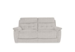 Springer Fabric 3 Seater Power Recliner Sofa - Mink