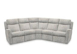 G Plan - Wren Large Fabric Corner Sofa with Power Recliner - Shore Slate