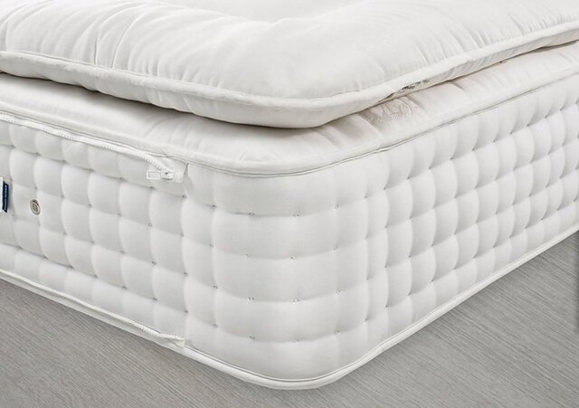 Hypnos - Bespoke Sapphire Zip and Link Mattress with Detachable Topper - King Size