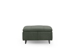 Gisella Fabric Large Footstool - Manhattan Pine