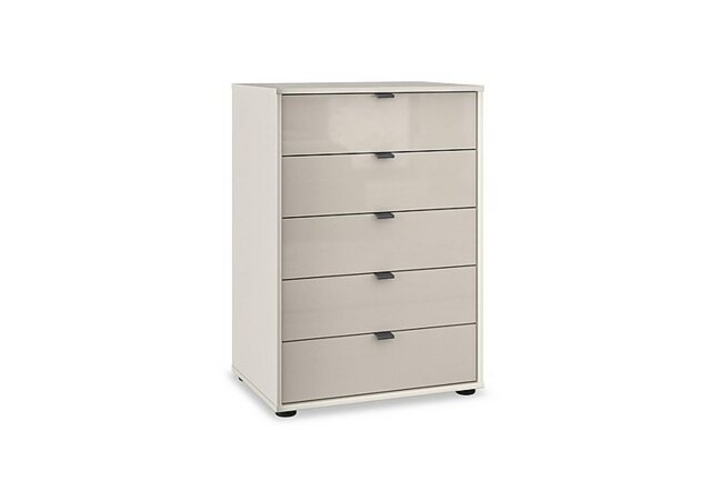 Wiemann - Amara 5 Drawer 60cm Glass Chest - Champagne