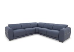 World of Leather - Edison Large Leather Corner Sofa