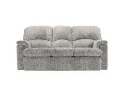 G Plan - Chloe 3 Seater Fabric Sofa - No Recliner - Shore Slate
