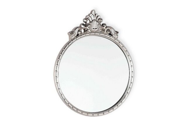 Overton Round Mirror - Champagne