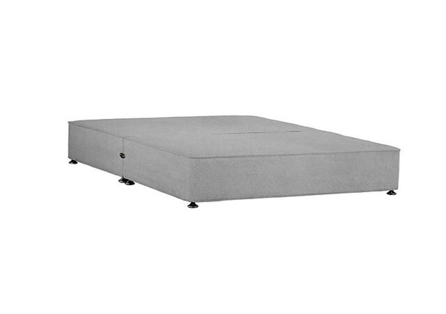Sleepeezee - Shallow Divan Base - King Size - Weave Taupe