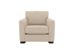 Elora Standard Fabric Armchair - Kento Crema