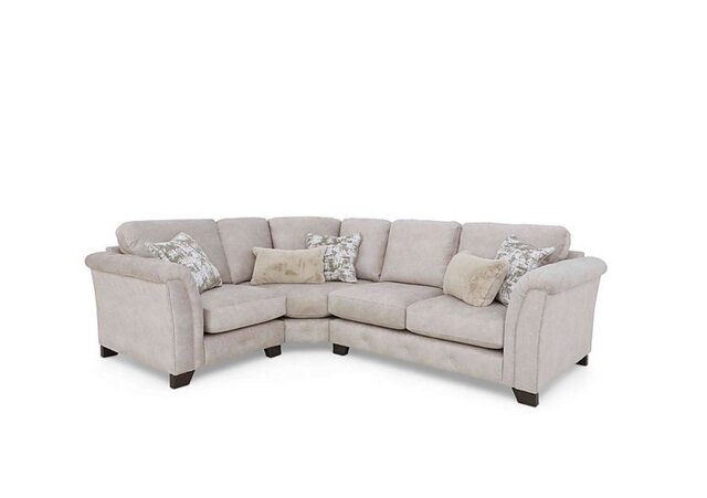 Aura Classic Back Left Hand Facing Corner Sofa - Enzo Cream