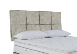 Sleepeezee - Dalmore Strutted Headboard - King Size - Daytona Stone