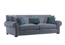 Duresta - Ambassador Grand 4 Seater Classic Back Sofa - Anthracite