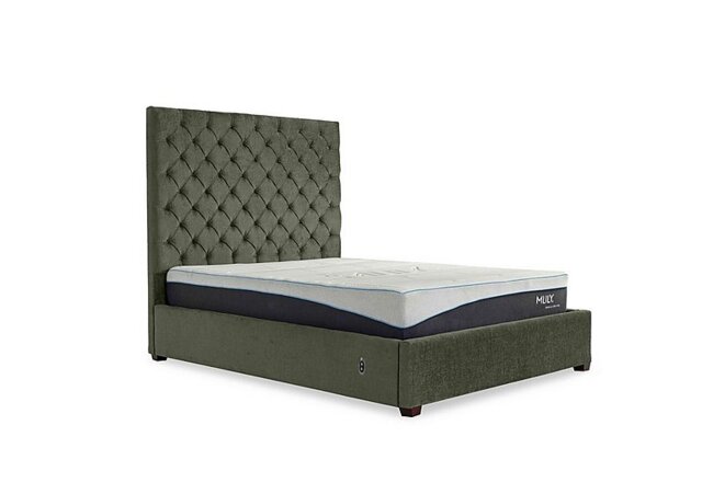 Charlotte 160cm Headboard Electric Ottoman Bed Frame - King Size - Faremont Hunter - Bedroom Furniture