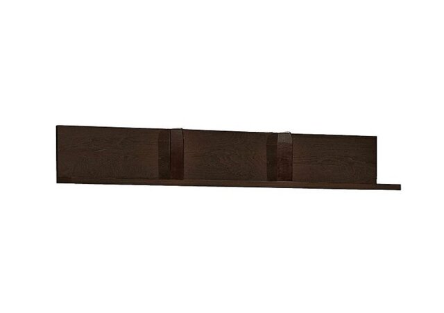 Palazzo L-Shaped Shelf - Dark Walnut