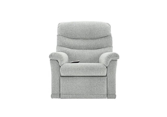 G Plan - Malvern Fabric Small Rise and Recline Armchair - Swift Cygnet