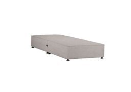 Sleepeezee - Shallow Divan Base - Single - Tweed Stone