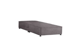 Sleepeezee - Shallow Divan Base - Single - Dapple Silver