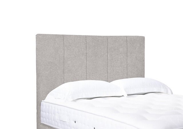 Artisan Collection Strata High Floor Standing Headboard - Single - Tweed Stone