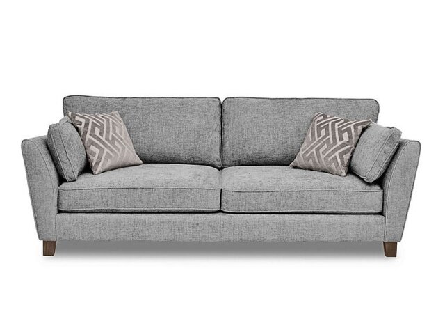 Tabitha 4 Seater Sofa - Silver